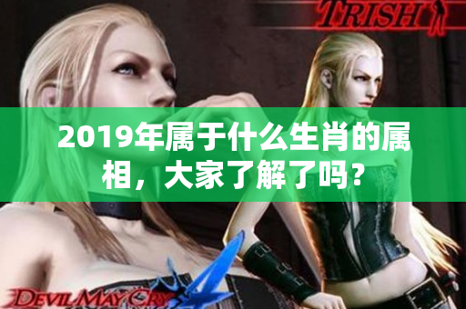 2019年属于什么生肖的属相，大家了解了吗？