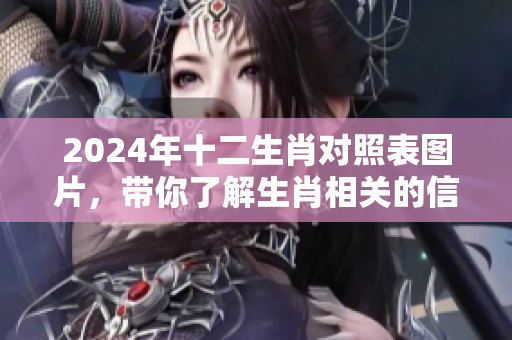 2024年十二生肖对照表图片，带你了解生肖相关的信息和趣味。