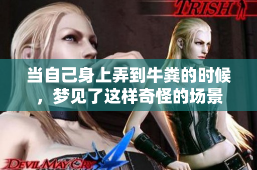 当自己身上弄到牛粪的时候，梦见了这样奇怪的场景
