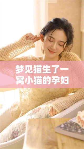 梦见猫生了一窝小猫的孕妇，梦中的意境是什么呢