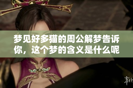 梦见好多猫的周公解梦告诉你，这个梦的含义是什么呢