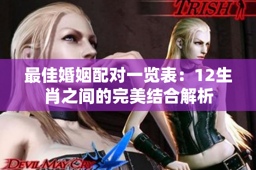 最佳婚姻配对一览表：12生肖之间的完美结合解析