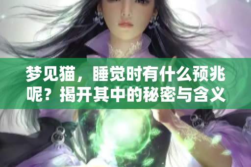 梦见猫，睡觉时有什么预兆呢？揭开其中的秘密与含义。