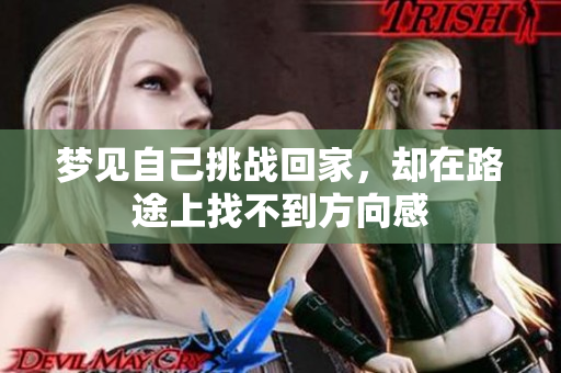 梦见自己挑战回家，却在路途上找不到方向感