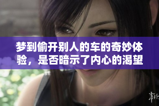 梦到偷开别人的车的奇妙体验，是否暗示了内心的渴望与冲突