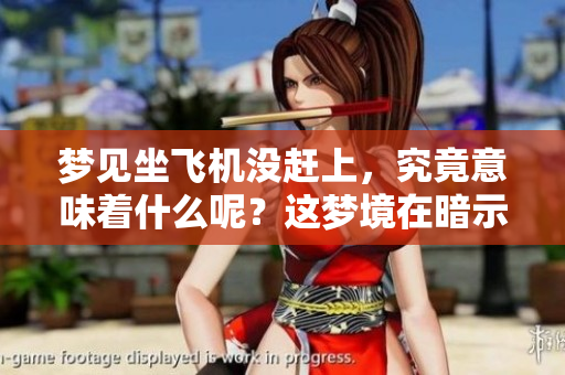 梦见坐飞机没赶上，究竟意味着什么呢？这梦境在暗示着什么吗？