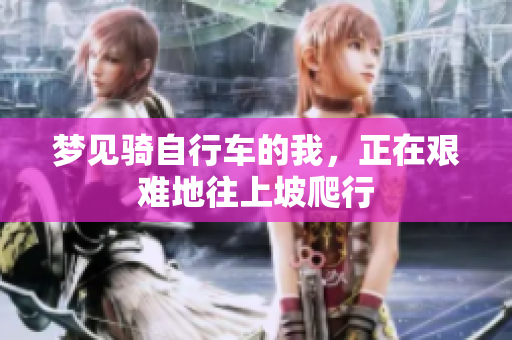 梦见骑自行车的我，正在艰难地往上坡爬行