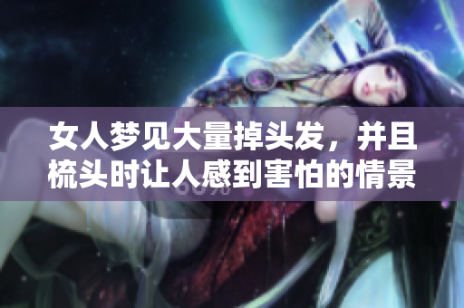 女人梦见大量掉头发，并且梳头时让人感到害怕的情景