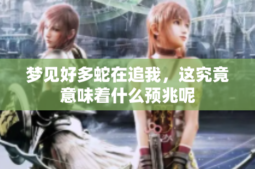 梦见好多蛇在追我，这究竟意味着什么预兆呢