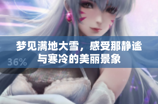 梦见满地大雪，感受那静谧与寒冷的美丽景象