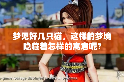 梦见好几只猫，这样的梦境隐藏着怎样的寓意呢？