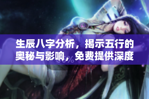 生辰八字分析，揭示五行的奥秘与影响，免费提供深度解读服务