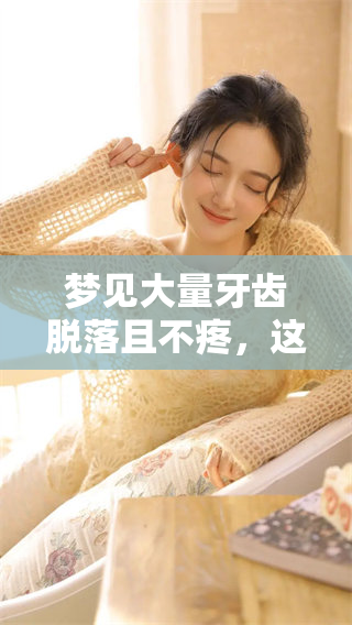 梦见大量牙齿脱落且不疼，这到底意味着什么呢