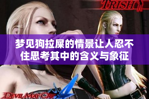 梦见狗拉屎的情景让人忍不住思考其中的含义与象征
