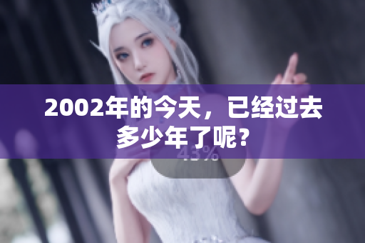 2002年的今天，已经过去多少年了呢？
