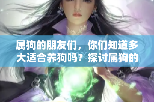 属狗的朋友们，你们知道多大适合养狗吗？探讨属狗的最佳养狗年龄。