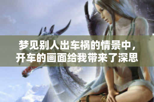 梦见别人出车祸的情景中，开车的画面给我带来了深思