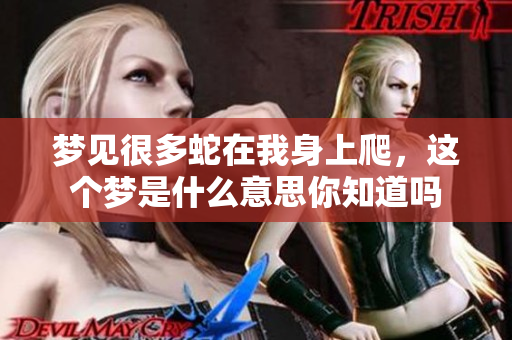 梦见很多蛇在我身上爬，这个梦是什么意思你知道吗