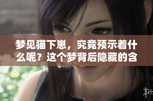 梦见猫下崽，究竟预示着什么呢？这个梦背后隐藏的含义是什么？