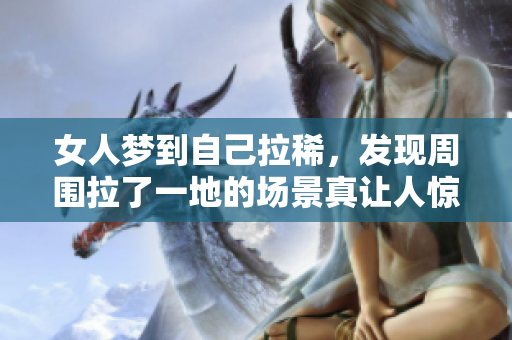 女人梦到自己拉稀，发现周围拉了一地的场景真让人惊讶